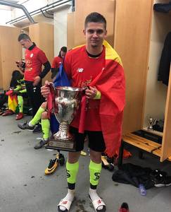 Răzvan Marin, fericit pentru primul său trofeu cucerit în Belgai