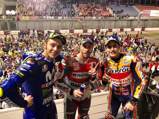 Andrea Dovizioso a câştigat Marele Premiu al Qatarului la MotoGP