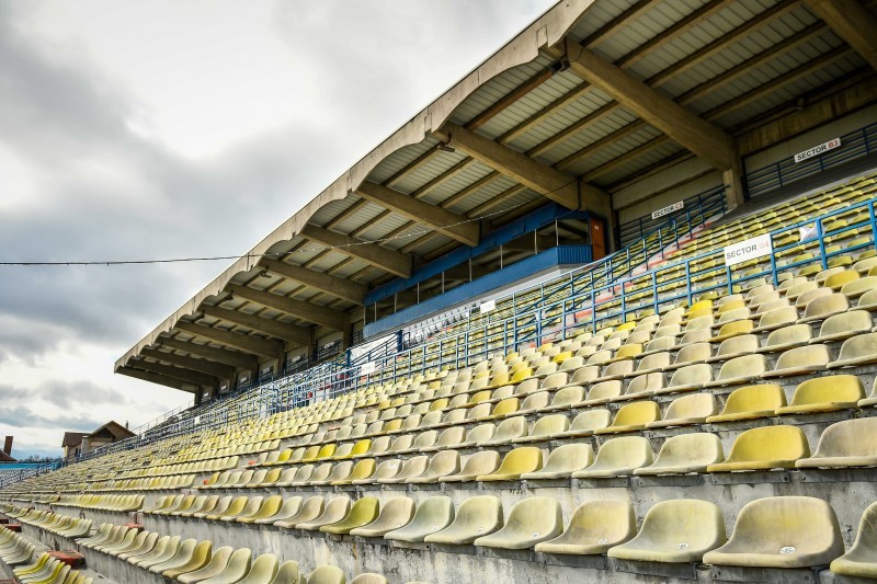 Stadionul Municipal Sibiu va fi modernizat, printr-un proiect în valoare de 17 milioane de euro; investiţia - cea mai mare demarată de Primăria Sibiu în 2018