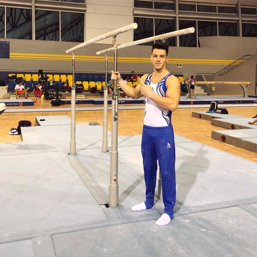 Gimnastul Andrei Muntean, locul 4 în finală la paralele, la Cupa Mondială de la Doha