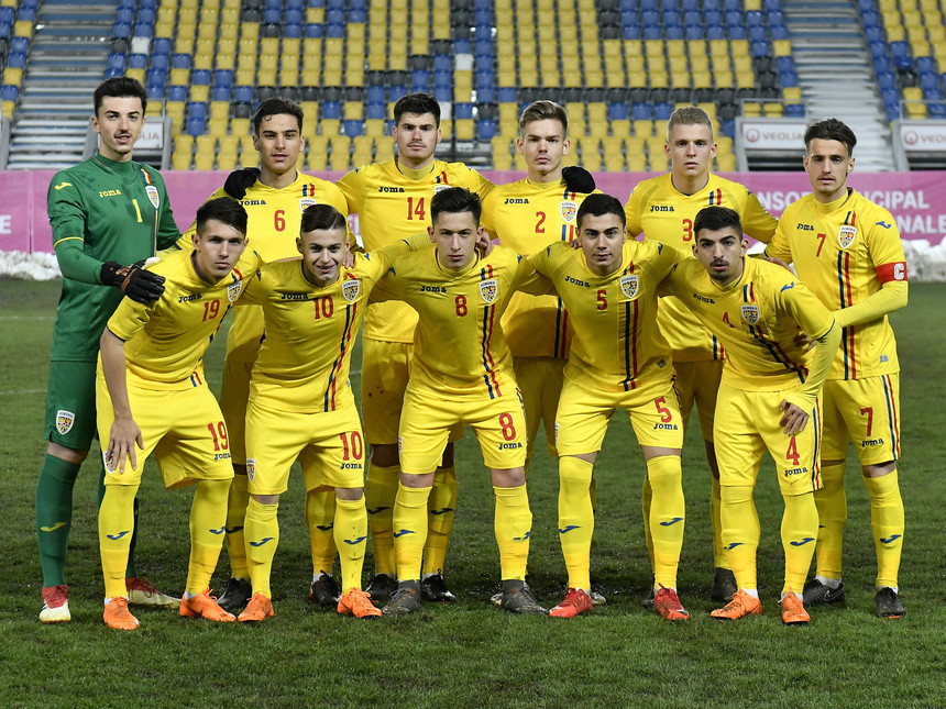 România U19 a învins Suedia, scor 2-1, în Turul de Elită