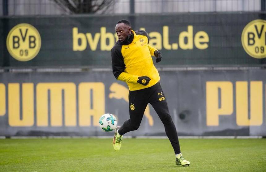 Antrenorul Borussiei Dortmund nu a fost convins de Usain Bolt: Încă mai are foarte mult de lucru