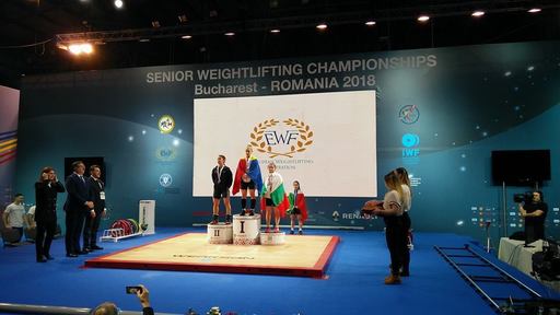 Elena Ramona Andrieş, campioană europeană la 48 kilograme, la CE de haltere de la Izvorani