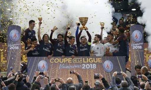 PSG a învins AS Monaco, scor 3-0, şi a câştigat pentru a cincea oară consecutiv Cupa Ligii Franţei