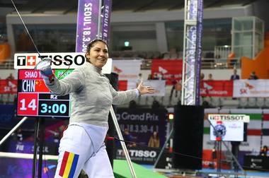 Bianca Pascu, locul 3 la Grand Prix-ul de la Seul, la sabie feminin individual