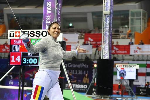 Bianca Pascu, locul 3 la Grand Prix-ul de la Seul, la sabie feminin individual