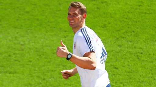 Portarul Mauel Neuer a revenit la antrenamente