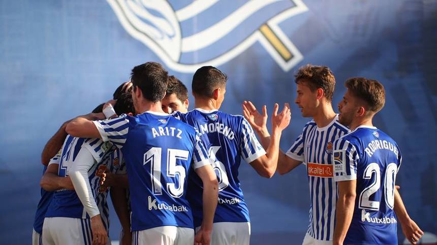 Victorie cu 5-0 pentru Real Sociedad în LaLiga, în faţa formaţiei Girona