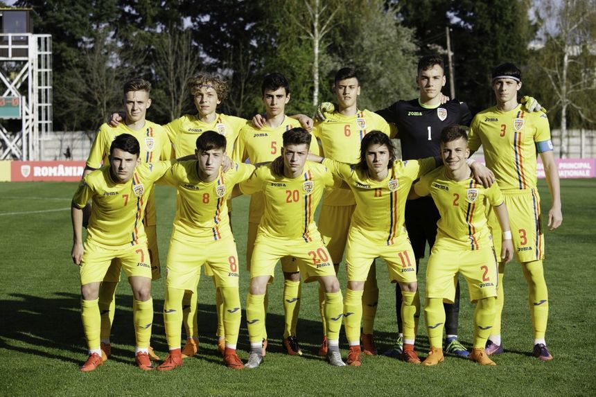 Reprezentativa U16 a României, învinsă de Cehia, scor 6-1, la Turneul celor Patru Naţiuni