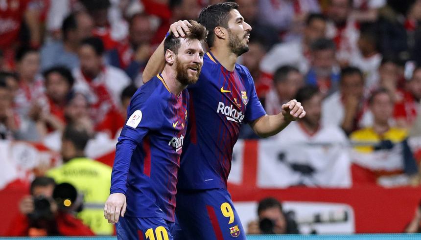 FC Barcelona a învins FC Sevilla cu 5-0 şi a câştigat pentru a 30-a oară Cupa Spaniei