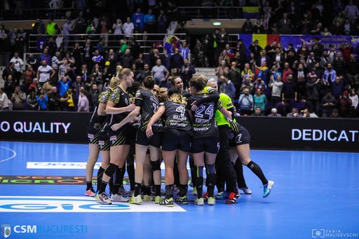 CSM Bucureşti, al patrulea titlu naţional consecutiv la handbal feminin după victoria cu HCM Rm. Vâlcea; Neagu nu a jucat