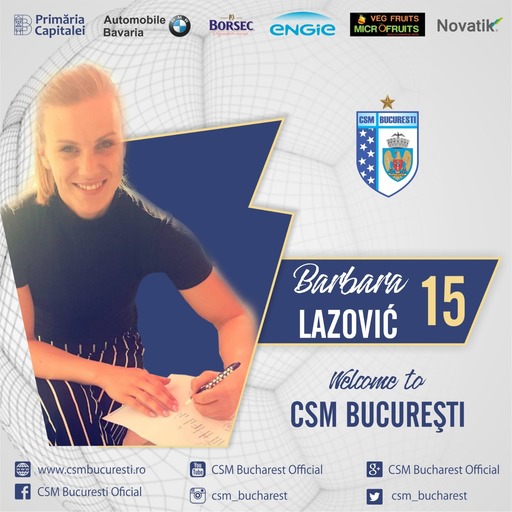 CSM Bucureşti le-a achiziţionat pe Barbara Lazovic şi Elizabeth Omoregie