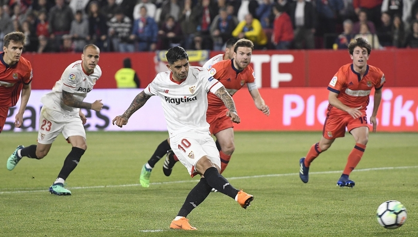 FC Sevilla a obţinut prima victorie după nouă meciuri: scor 1-0 cu Real Sociedad, în LaLiga