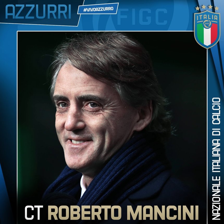 Roberto Mancini a fost numit selecţioner al Italiei
