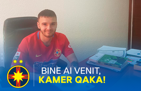 Kamer Qaka a semnat un contract pe cinci sezoane cu FCSB
