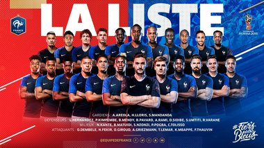 Deschamps a anunţat lotul pentru CM; Pavard: Nu vă voi minţi, am plâns