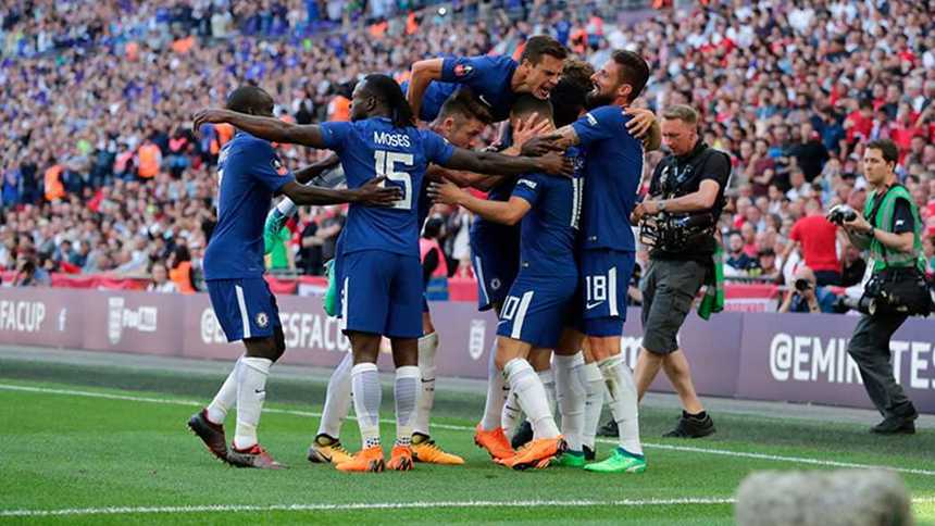 Chelsea a învins Manchester United, scor 1-0, şi a câştigat Cupa Angliei