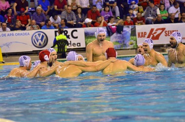 Steaua Bucureşti a câştigat titlul naţional la polo, la fel ca în ultimii doi ani, şi are drept de joc în Liga Campionilor