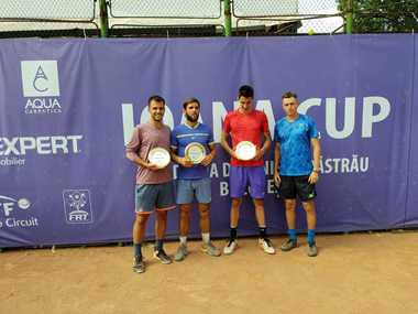 Finală Dima-Frunză la turneul ITF “Ioana Cup”; la dublu competiţia a fost câştigată de Vasile Antonescu şi Patrick Grigoriu
