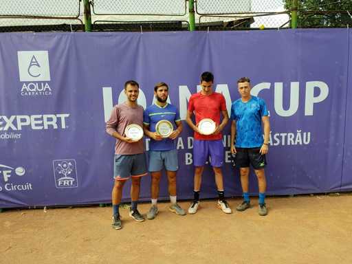 Finală Dima-Frunză la turneul ITF “Ioana Cup”; la dublu competiţia a fost câştigată de Vasile Antonescu şi Patrick Grigoriu