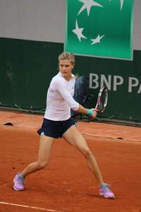 Bouchard a produs iritare pe Twitter cu întrebarea "Cu cine joacă Djokovici?"