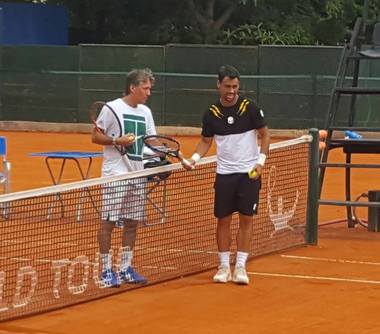 Antrenorul lui Fognini spune că i s-a furat geanta din vestiar, la Roland Garros