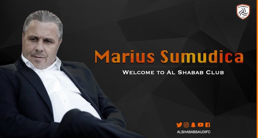 Marius Şumudică a semnat un contract pe doi ani cu Al Shabab din Arabia Saudită