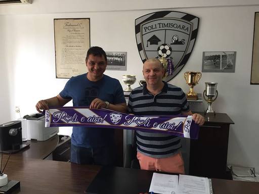 Ionel Ganea, noul antrenor al ACS Poli Timişoara