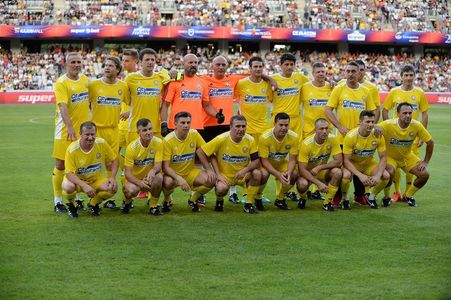 Foste glorii mondiale din fotbal şi tenis au făcut spectacol la Cluj. Legendele Barca – Generaţia de aur, scor 2-0 - FOTO