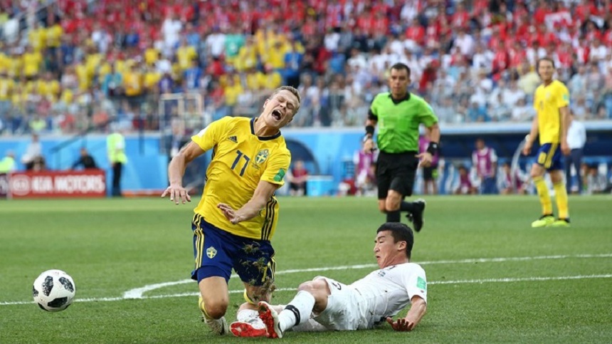Cupa Mondială: Suedia a învins Coreea de Sud, scor 1-0, printr-un penalti acordat după consultarea VAR