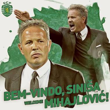 Sinisa Mihajlovic este noul antrenor al echipei Sporting Lisabona