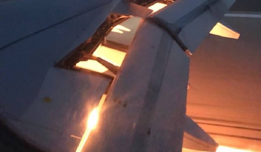 Panică la deplasarea naţionalei Arabiei Saudite la Rostov: un motor al avionului a luat foc - VIDEO