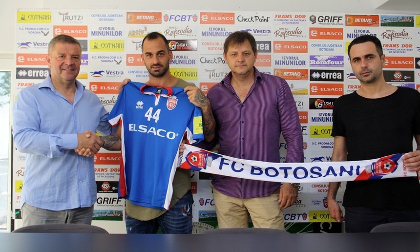 FC Botoşani l-a achiziţionat pe fundaşul grec Aristeidis Soiledis