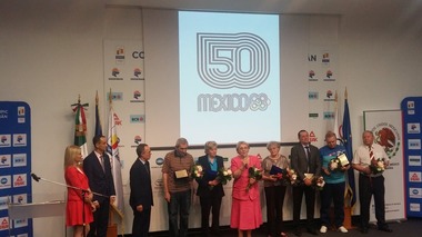 Campionii de la JO din Mexic ‘68, omagiaţi la sediul COSR