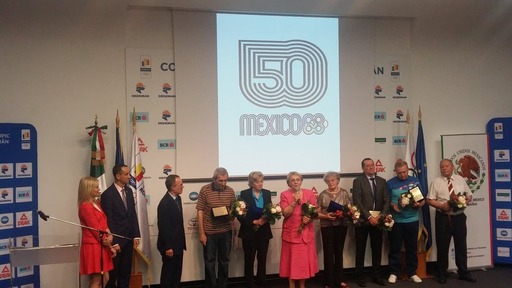 Campionii de la JO din Mexic ‘68, omagiaţi la sediul COSR