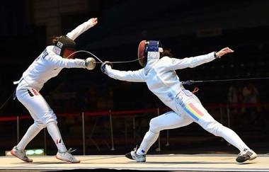 România – locul 4 la Campionatele Europene de scrimă seniori, în proba de sabie masculin echipe