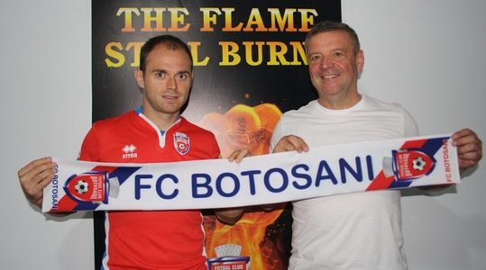 Andrei Patache a revenit la FC Botoşani
