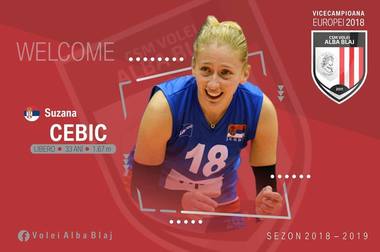 Încă un transfer pentru vicecampioana Europei la volei feminin, Volei Alba Blaj