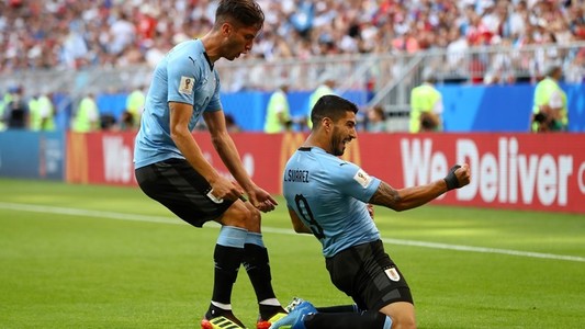 Cupa Mondială: Uruguay a învins Rusia, scor 3-0, şi încheie grupa A pe locul 1