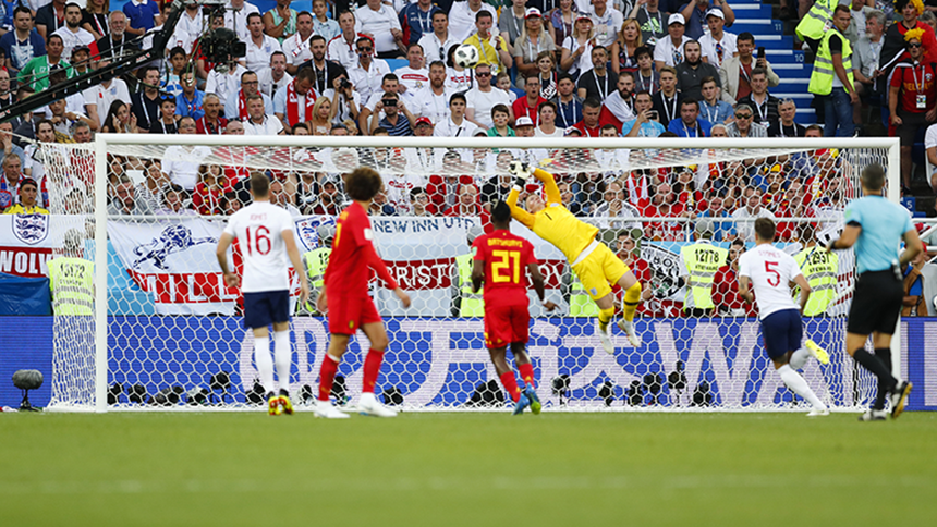 Belgia a învins cu 1-0 Anglia şi a încheiat pe primul loc Grupa G a Cupei Mondiale