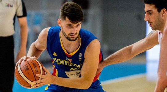 Naţionala de baschet masculin, cu Kosovo şi Macedonia, în preliminariile Eurobasket 2021