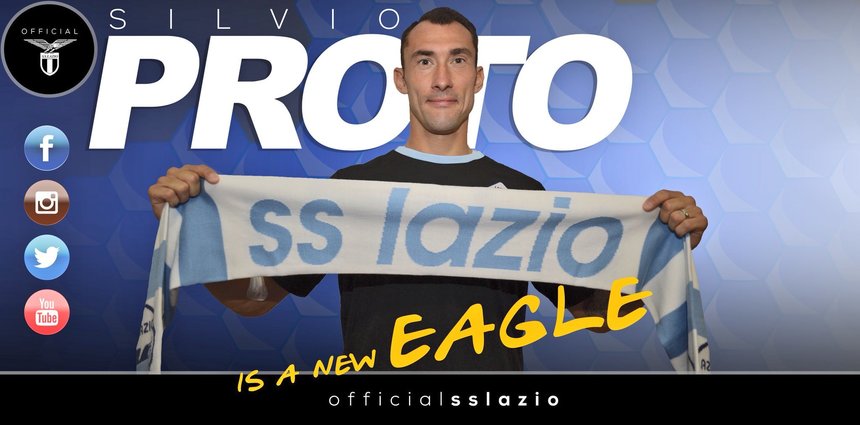 Nou coechipier pentru Ştefan Radu la Lazio; Silvio Proto a semnat pe trei sezoane