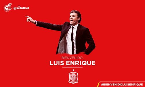 Luis Enrique este noul selecţioner al Spaniei