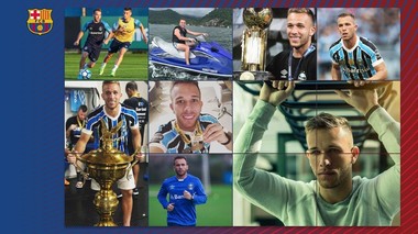 FC Barcelona l-a achiziţionat pe brazilianul Arthur, care va avea o clauză de reziliere de 400 de milioane de euro