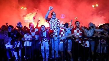 Croaţia - Anglia: Bucurie la Zagreb, tristeţe la Londra - VIDEO