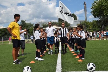 Eugenio Astorino, despre Tabăra Juventus Torino la Bucureşti: Am venit să pregătim tinerii fotbalişti în stilul Juventus