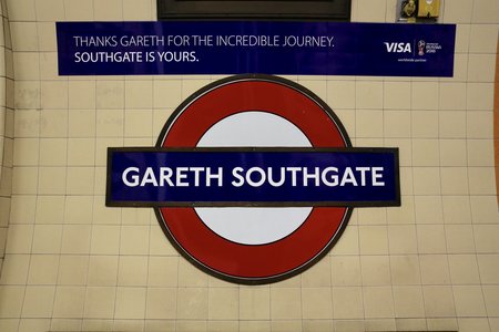 Staţie de metrou din Londra, redenumită staţia Gareth Southgate pentru 48 de ore