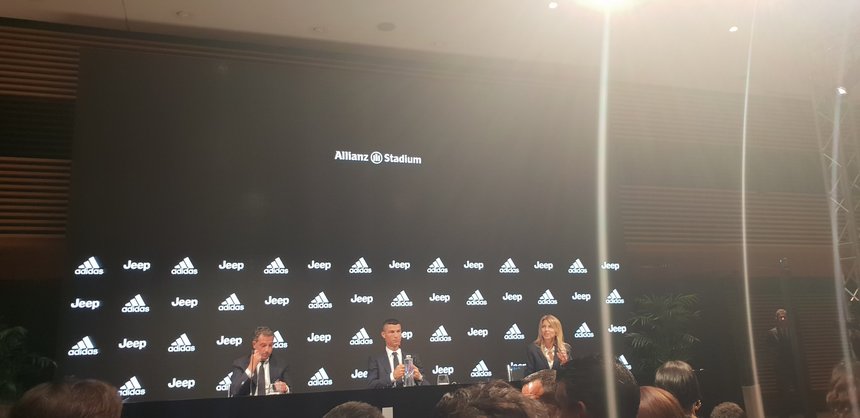 Cristiano Ronaldo, prezentat la Juventus: Venirea aici este un pas important în cariera mea; Jucătorii de vârsta mea merg de obicei în Qatar sau China