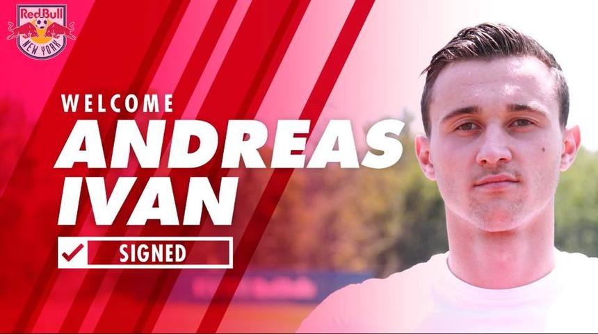 Andreas Ivan a semnat un contract cu New York Red Bulls