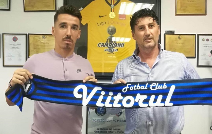 Artean a semnat un contract pe trei ani cu FC Viitorul